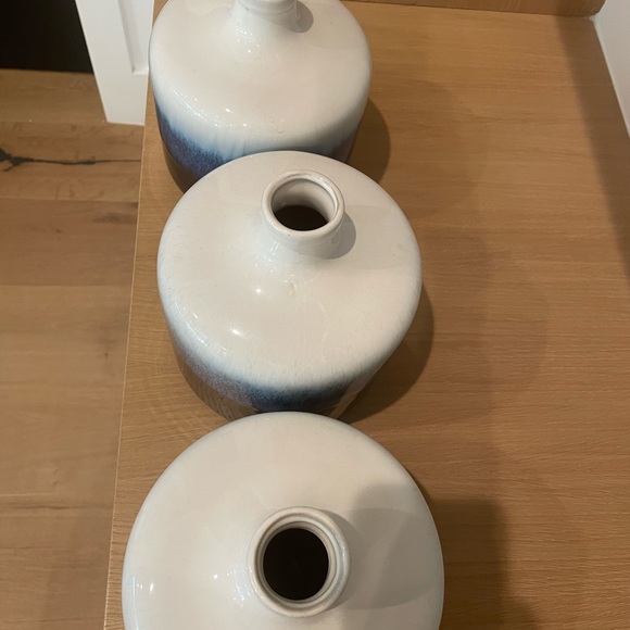 3 ombré ceramic vases - Picture 4 of 4